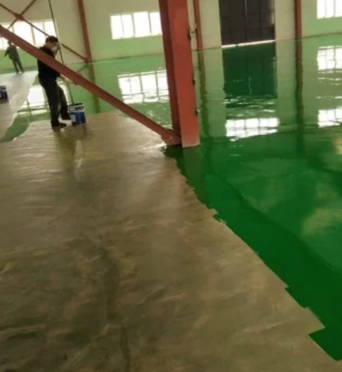 玉树维修车间地坪漆
